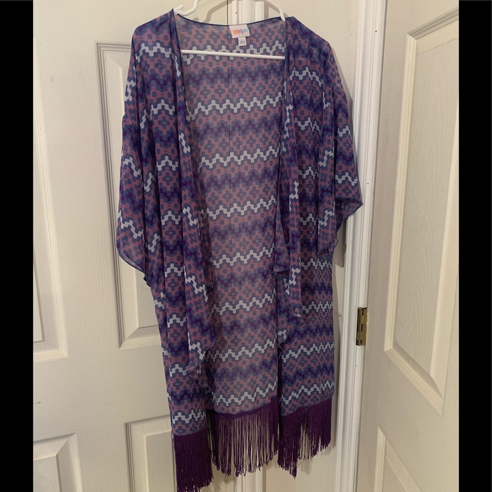 NWOT lularoe overlay cardigan/cover up